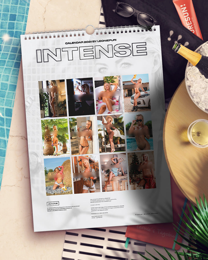 INTENSE - LeoniePur A3 Erotic calender 2021